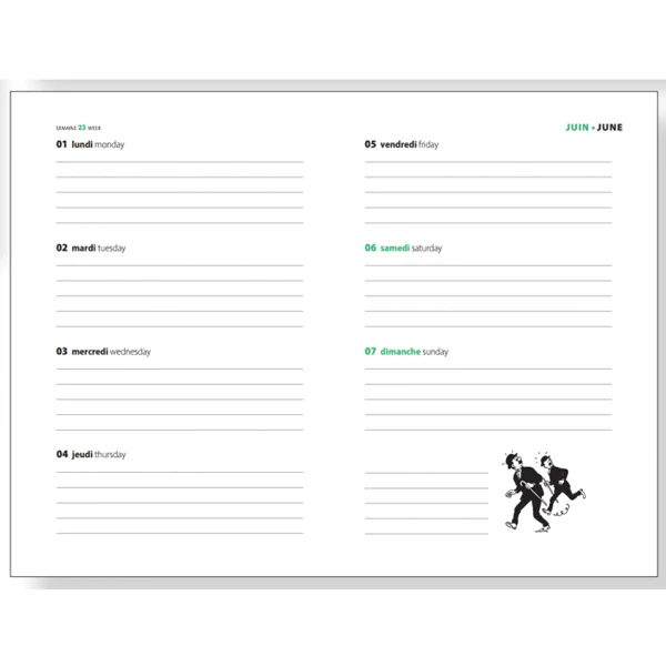 2026 Tintin Pocket Diary - Image 4