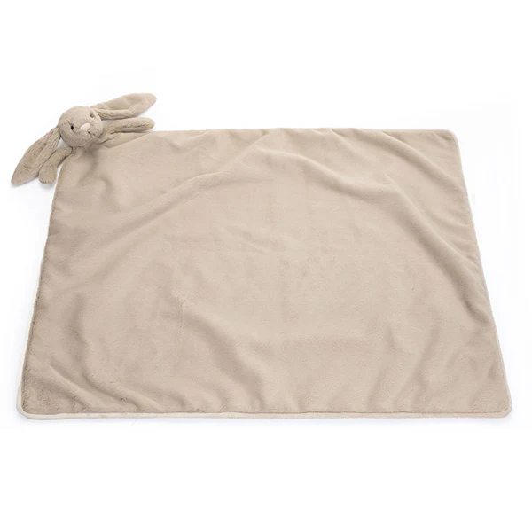 Bashful Beige Bunny Blankie - Image 4
